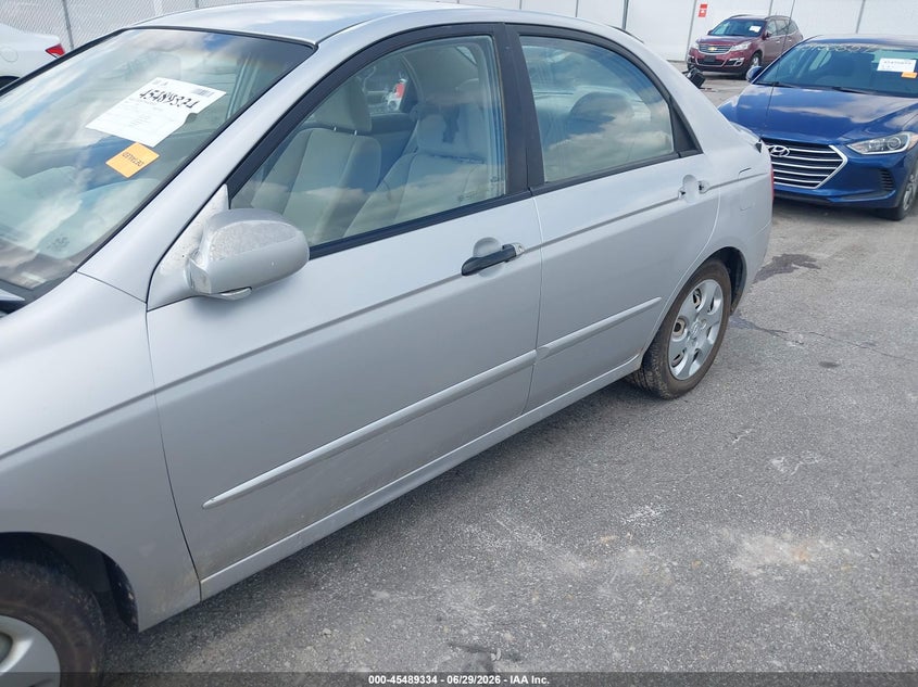 2006 Kia Spectra Ex/Lx/Sx VIN: KNAFE121665345209 Lot: 45489334