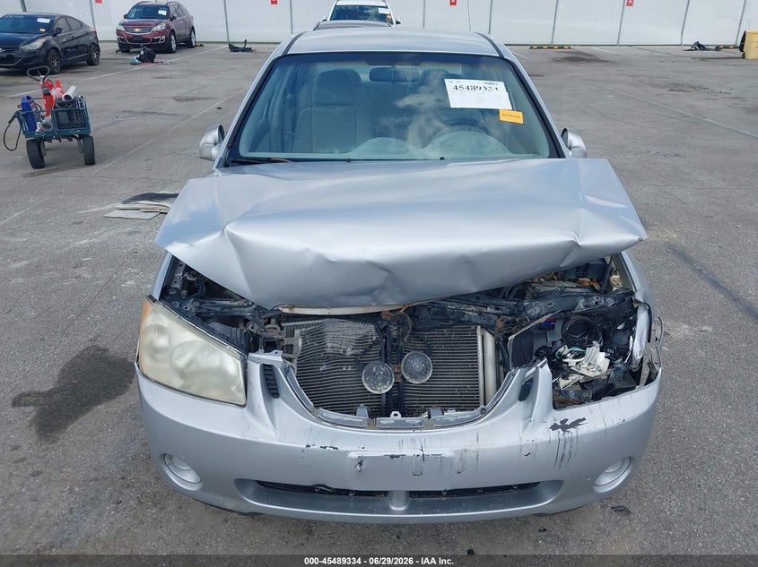 2006 Kia Spectra Ex/Lx/Sx VIN: KNAFE121665345209 Lot: 45489334