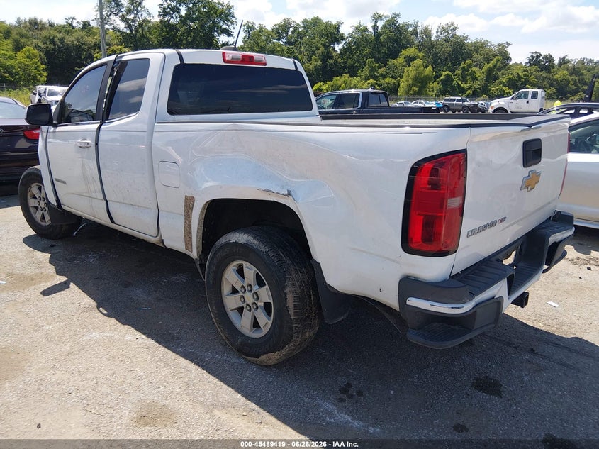 Vin: 1gchsben0h1220371, lot: 45987616, chevrolet colorado 2wd wt 20173