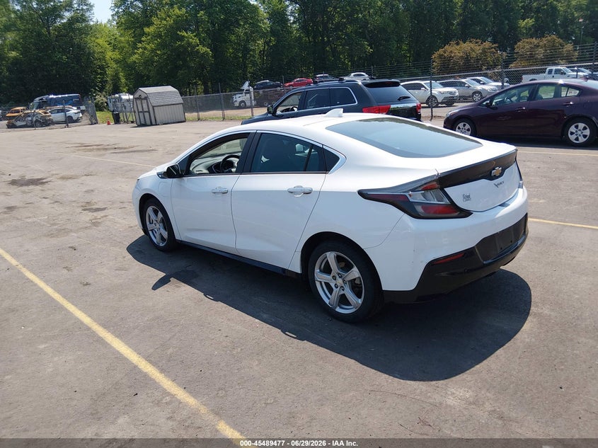 Vin: 1g1rc6s57ju148045, lot: 45987675, chevrolet volt lt 20183