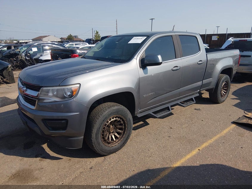 Vin: 1gcgtcen3k1116348, lot: 45987679, chevrolet colorado lt 20192