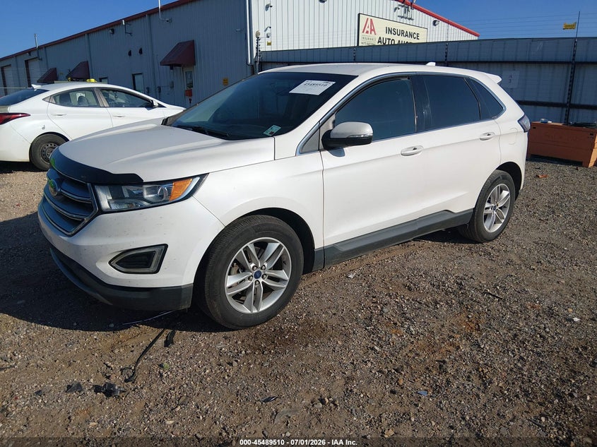 Vin: 2fmpk3j91gbb70704, lot: 45987708, ford edge sel 20162