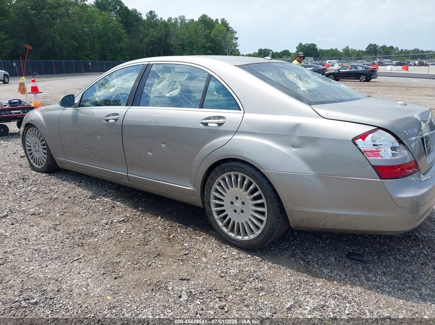 2007 MERCEDES-BENZ S 550 auction photo 3