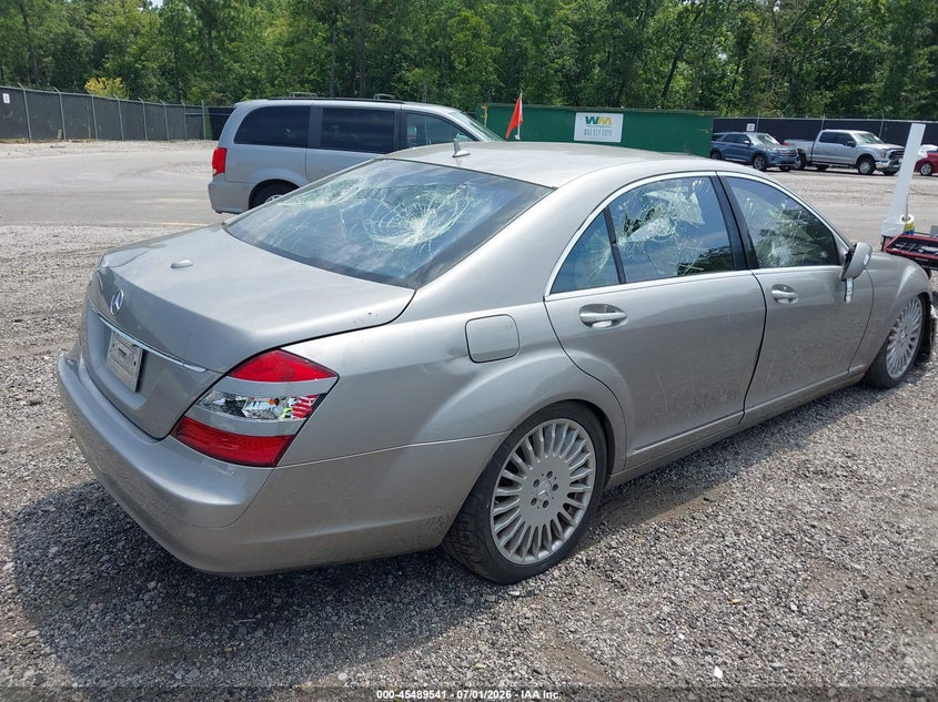 2007 MERCEDES-BENZ S 550 auction photo 4