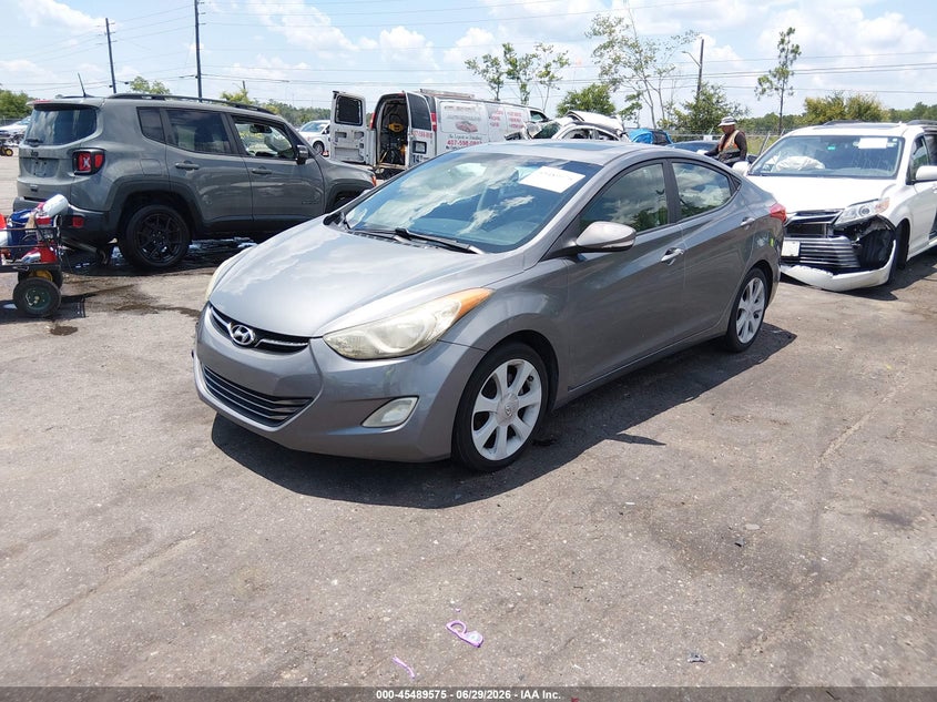 2012 Hyundai Elantra Limited 5NPDH4AE1CH113717 photo 1