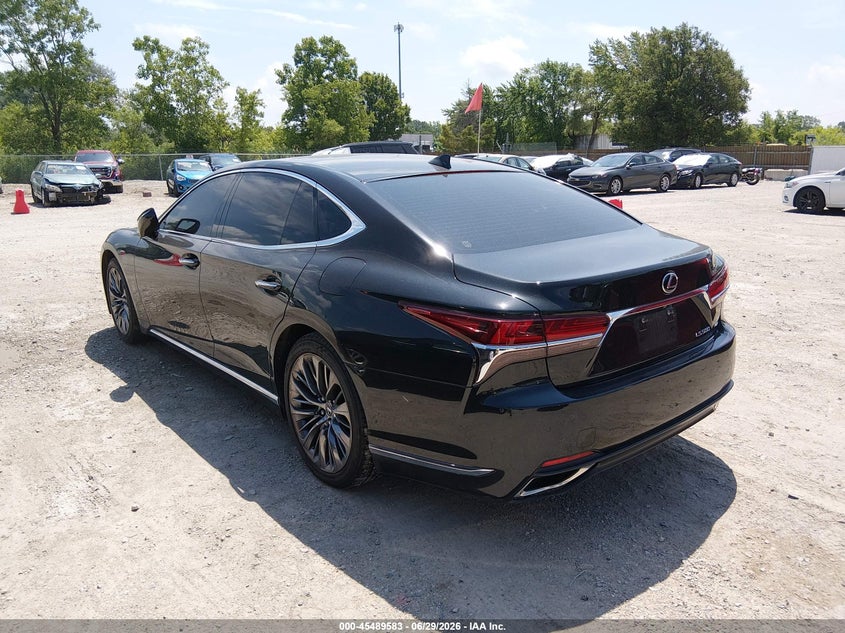 Vin: jthc51ff6j5004797, lot: 45987780, lexus ls 500 20183