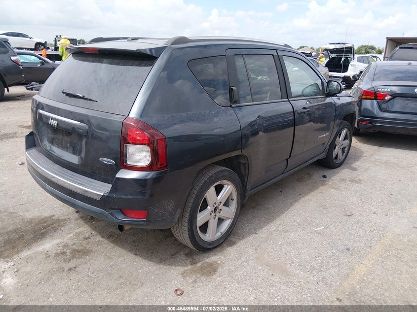 Vin: 1c4njcea1ed672719, lot: 45987791, jeep compass high altitude 20144