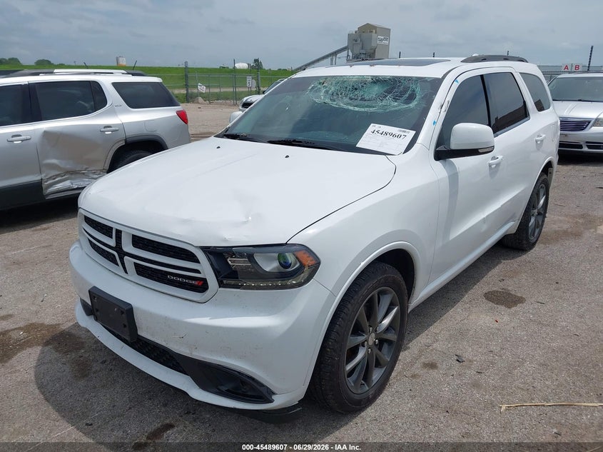 Vin: 1c4rdjdg7jc346233, lot: 45987804, dodge durango gt awd 20182