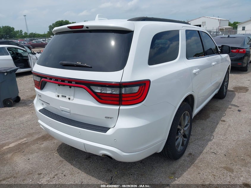 Vin: 1c4rdjdg7jc346233, lot: 45987804, dodge durango gt awd 20184