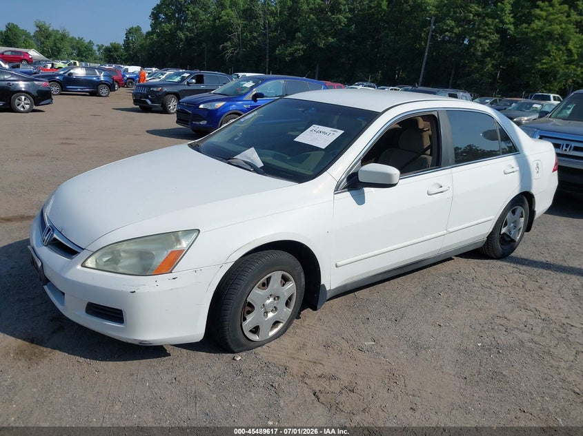 2007 Honda Accord 2.4 Lx 1HGCM56497A112410 photo 1