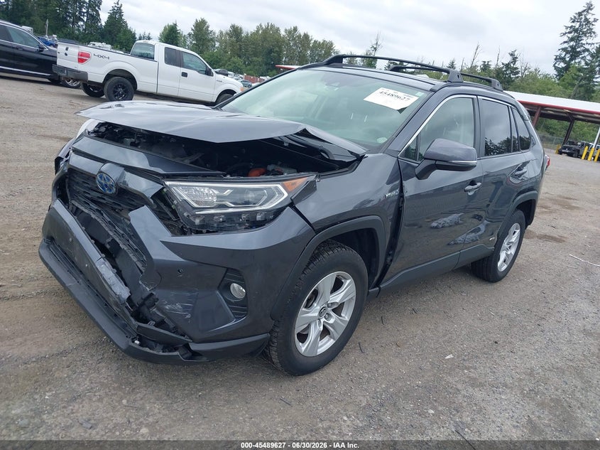 2019 Toyota RAV 4, Удар спереду, IAAI, VIN JTMRWRFV2KD015639 — фото 2