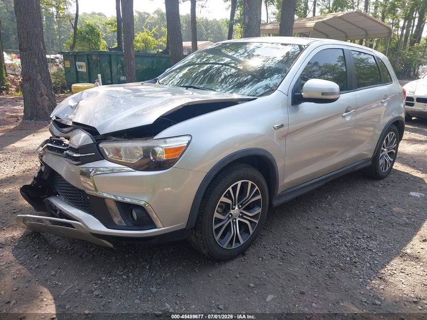 2019 Mitsubishi Outlander, Удар спереду, IAAI, VIN JA4AP4AU8KU012427 — фото 2