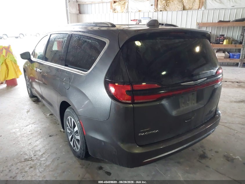 Vin: 2c4rc1l72mr529703, lot: 45987886, chrysler pacifica hybrid touring l 20213