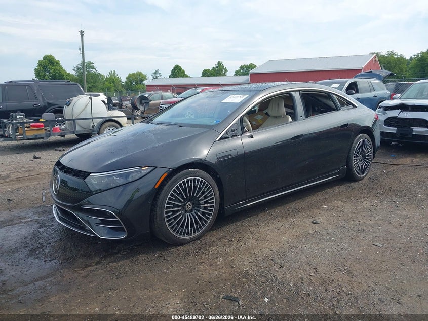 Vin: w1kcg2eb3pa036791, lot: 45987899, mercedes-benz eqs 450 4matic 20232
