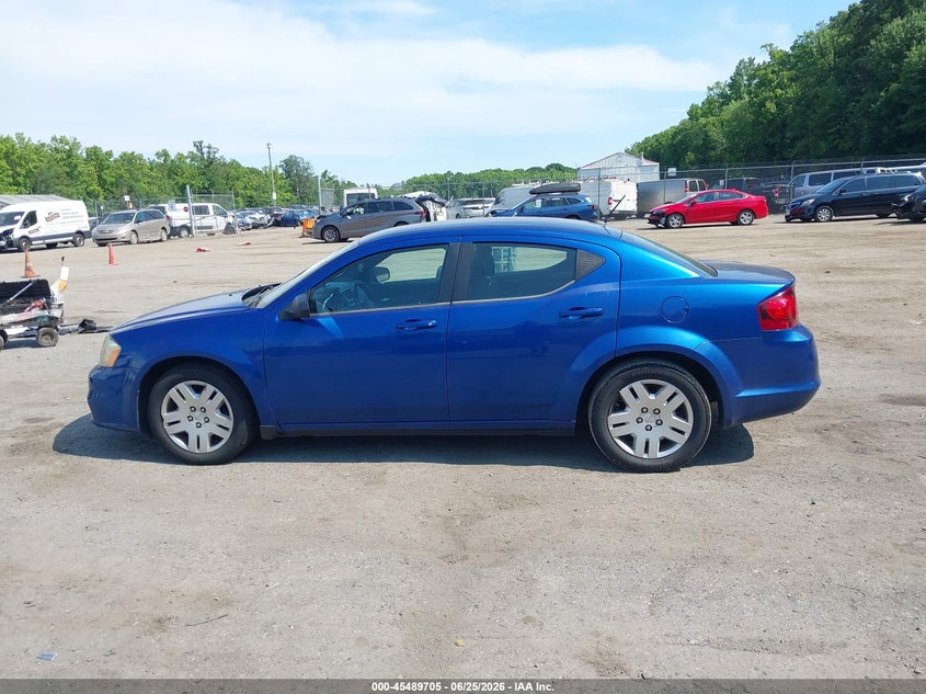 2013 Dodge Avenger Se VIN: 1C3CDZAB6DN753793 Lot: 45489705