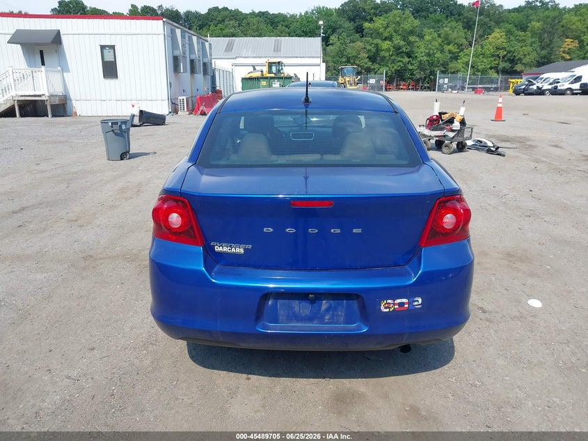 2013 Dodge Avenger Se VIN: 1C3CDZAB6DN753793 Lot: 45489705