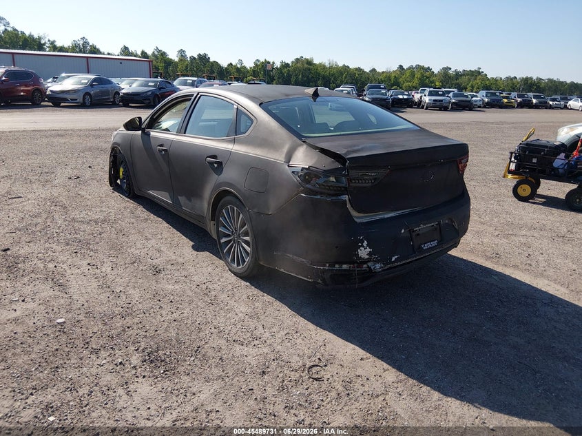 Vin: knalc4j12h5080948, lot: 45987928, kia cadenza premium 20173