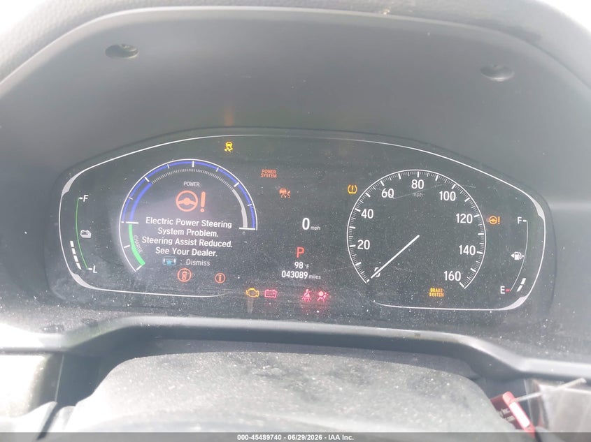 2022 HONDA ACCORD HYBRID auction photo 7