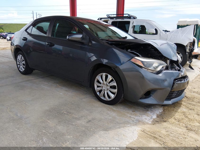 2016 TOYOTA COROLLA SEDAN 1.8L I-4 DOHC, VVT, 132HP