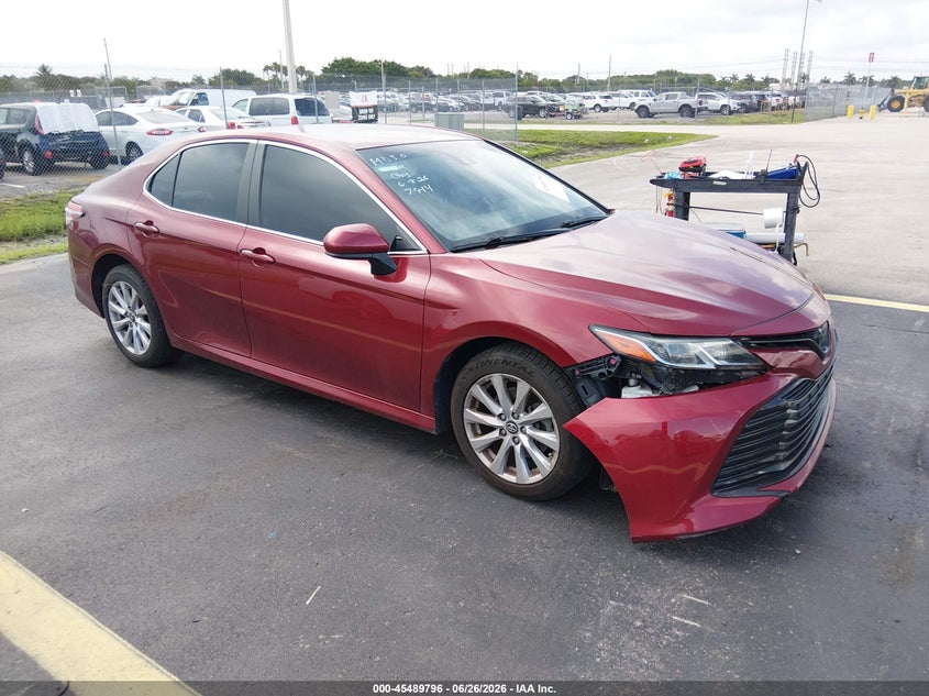 2019 TOYOTA CAMRY LE