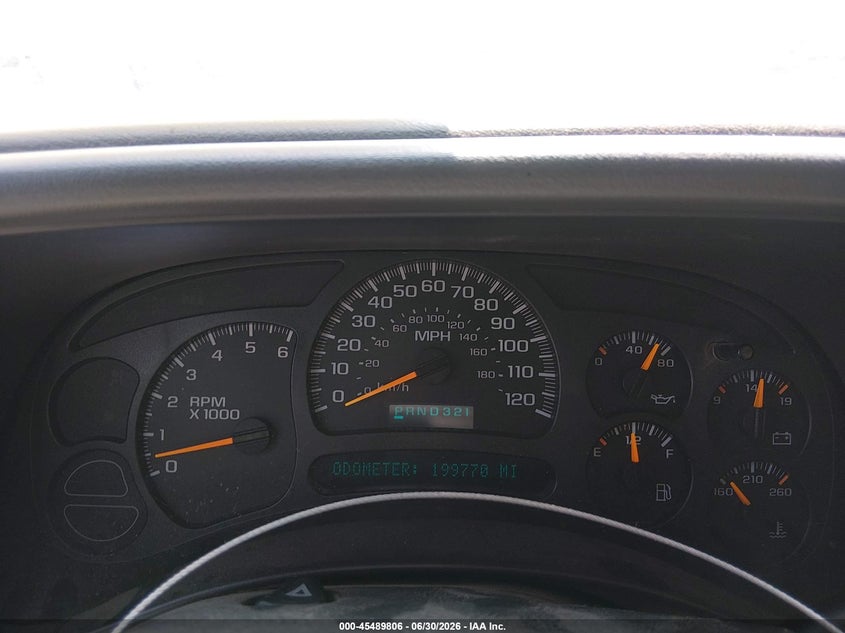 2005 Chevrolet Avalanche 1500 Ls VIN: 3GNEC12ZX5G179477 Lot: 45489806
