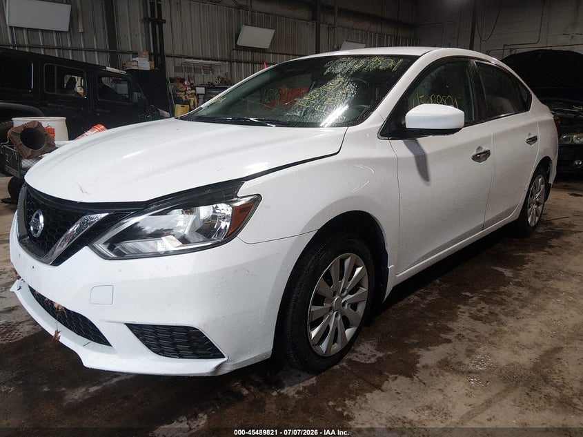2017 NISSAN SENTRA SEDAN 1.8L I-4 DOHC, VVT, 124HP