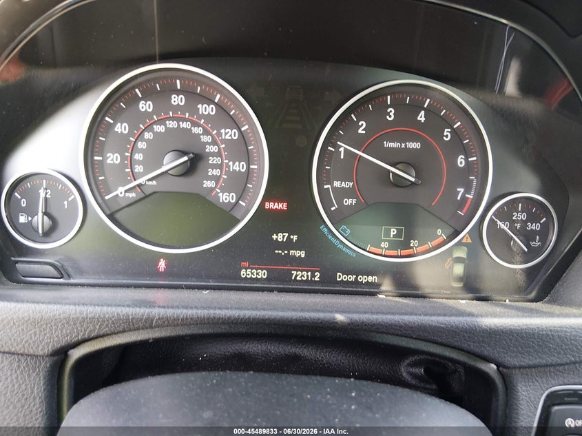 BMW 328I 2015 VIN WBA3A5C5XFF607993