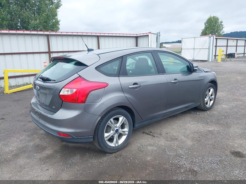 2013 FORD FOCUS HATCHBACK 2.0L I-4 DI, DOHC, VVT, 160HP