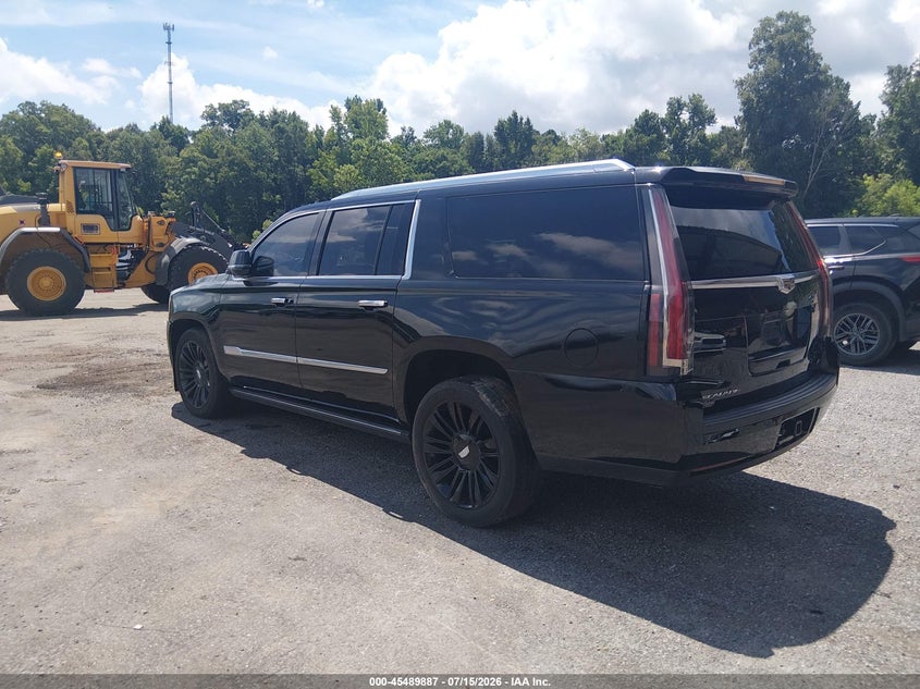 Vin: 1gys4ukj5fr618049, lot: 45988084, cadillac escalade esv platinum 20153