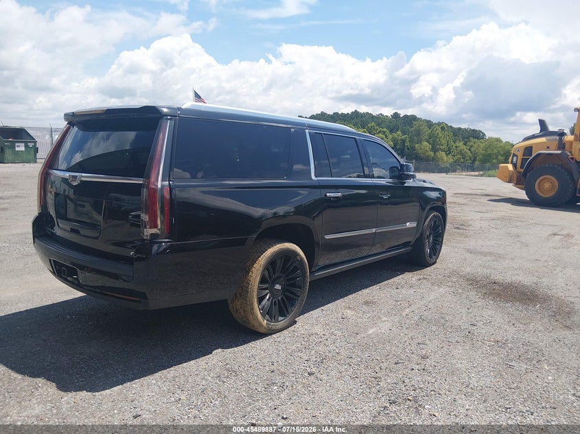 Vin: 1gys4ukj5fr618049, lot: 45988084, cadillac escalade esv platinum 20154