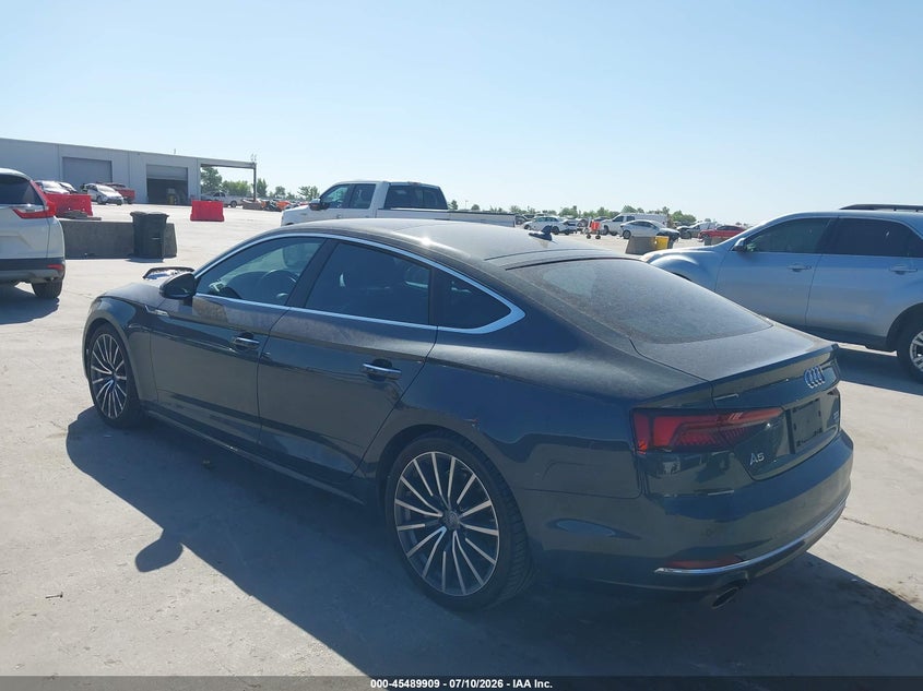 Vin: waucncf53ja018441, lot: 45988106, audi a5 2.0t premium 20183