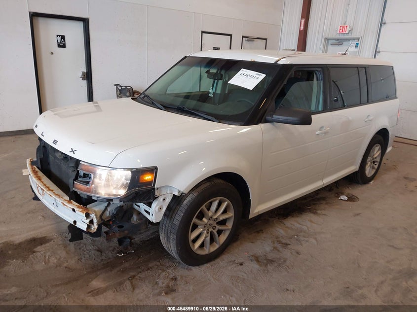 Vin: 2fmgk5b81gba13742, lot: 45988107, ford flex se 20162