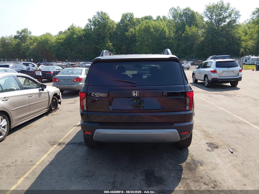 2026 Honda Passport Awd Rtl/Awd Rtl Blackout/Awd Rtl Towing VIN: 5FNYF9H37TB056933 Lot: 45489918