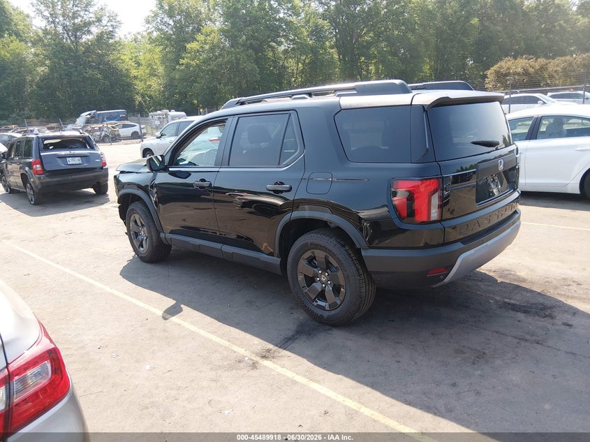 Vin: 5fnyf9h37tb056933, lot: 45988115, honda passport awd rtl/awd rtl blackout/awd rtl towing 20263