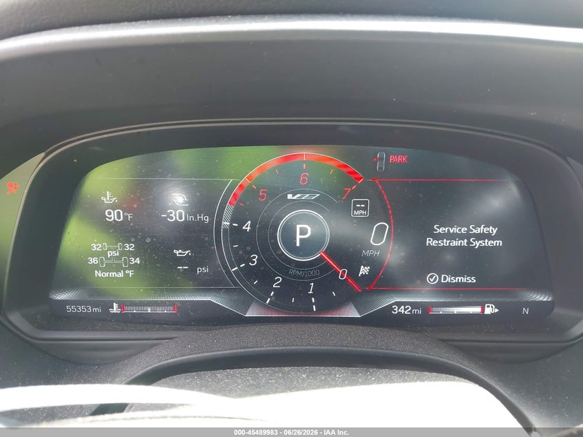 2021 Cadillac Ct4 V-Series VIN: 1G6DD5RL7M0144282 Lot: 45489983