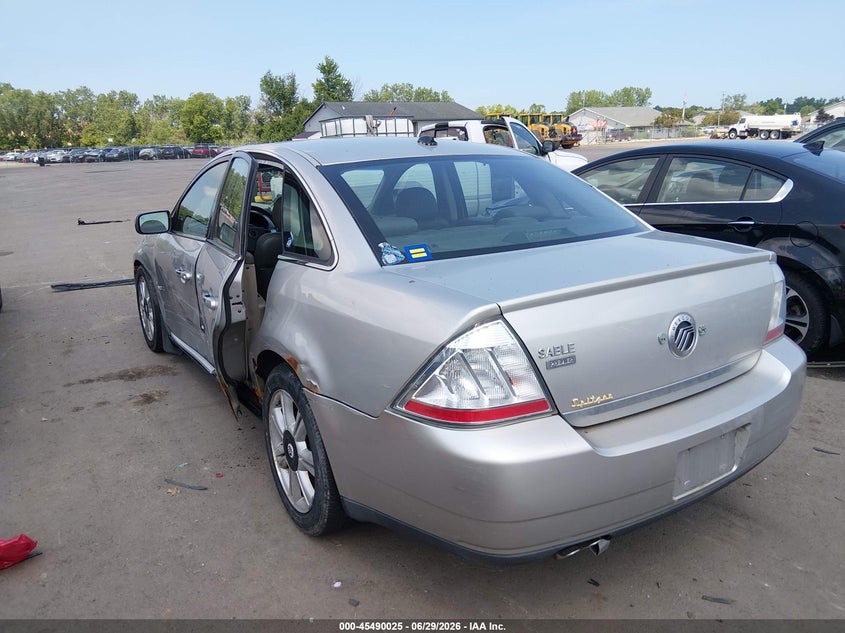 MERCURY SABLE 2008 VIN 1MEHM42W78G622001