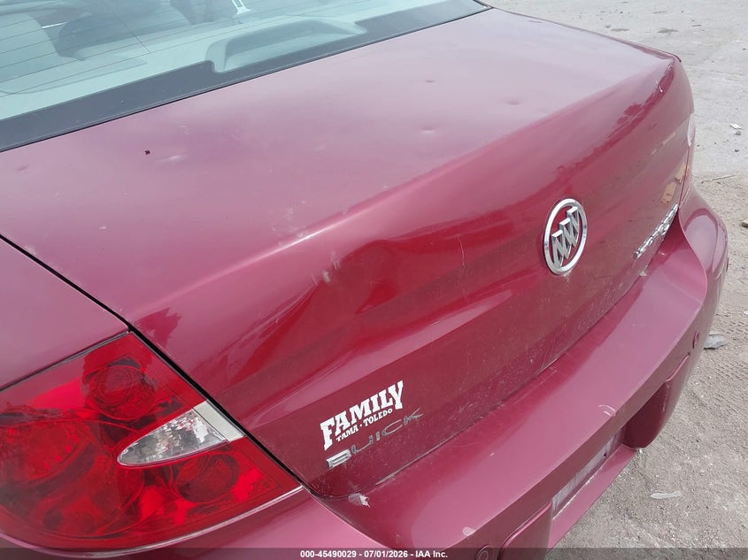 2005 BUICK LACROSSE SEDAN 3.8L V-6 200HP