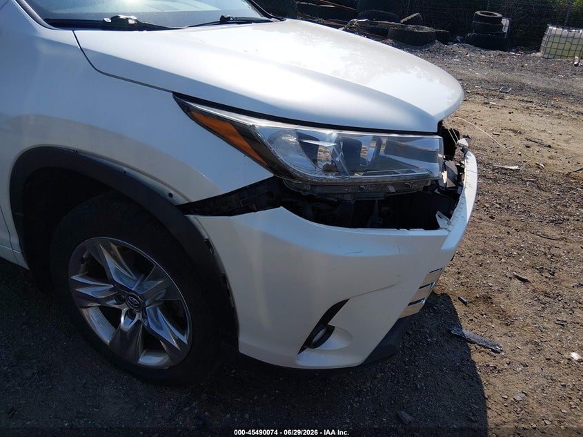 2019 TOYOTA HIGHLANDER SPORT UTILITY VEHICLE 3.5L V-6 DI, DOHC, VVT, 231HP