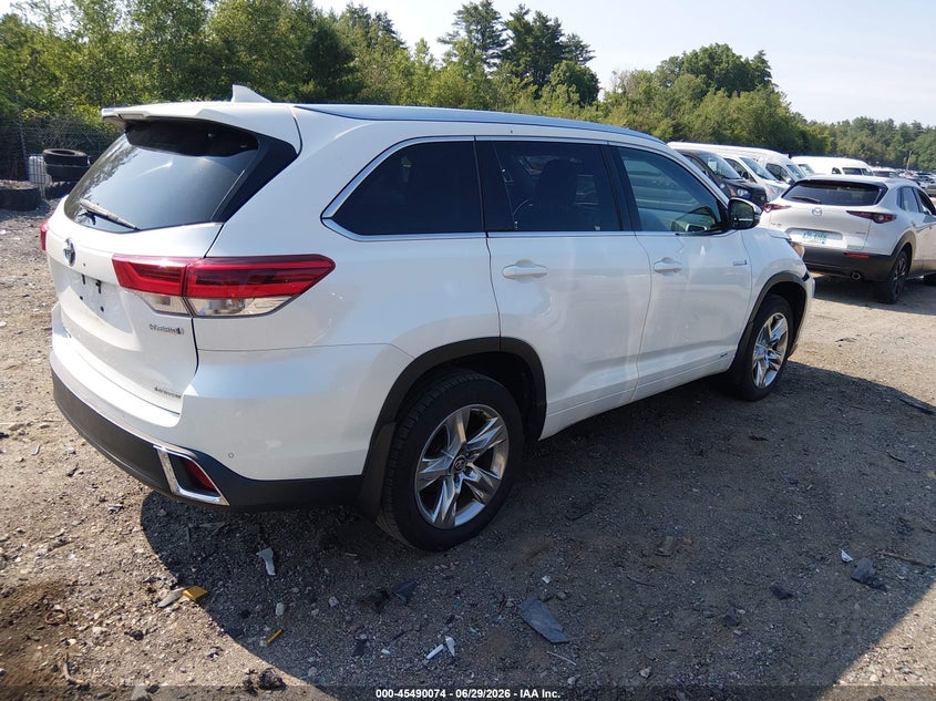 2019 TOYOTA HIGHLANDER HYBRID auction photo 4