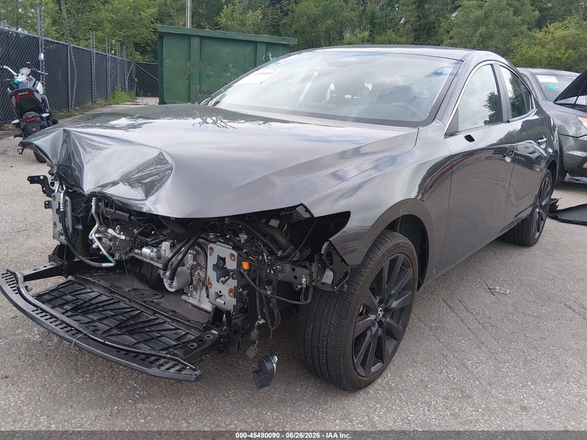 2025 Mazda 3, Front End, IAAI, VIN 3MZBPABM1SM450120 — photo 2