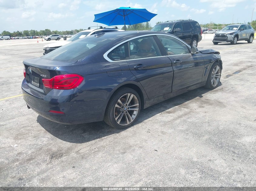 2018 BMW 430I GRAN COUPE auction photo 4