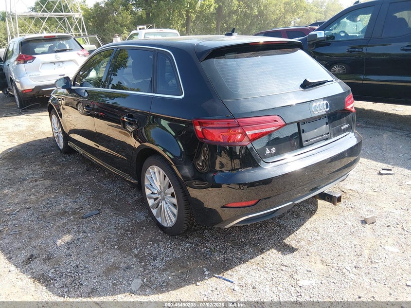 Vin: wautpbffxja091514, lot: 45988405, audi a3 e-tron 1.4t premium/1.4t tech premium 20183