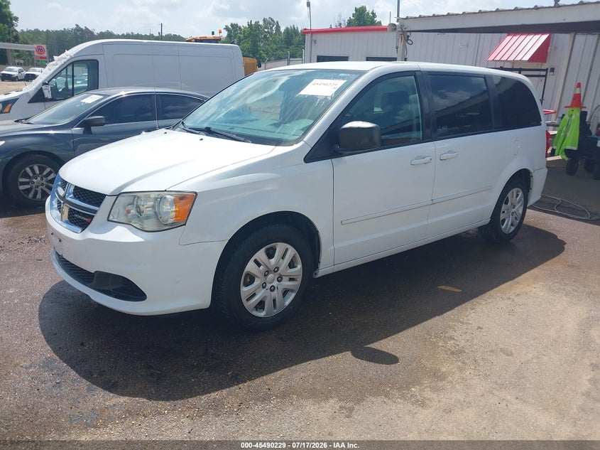 Vin: 2c4rdgbgxer379925, lot: 45988426, dodge grand caravan se 20142