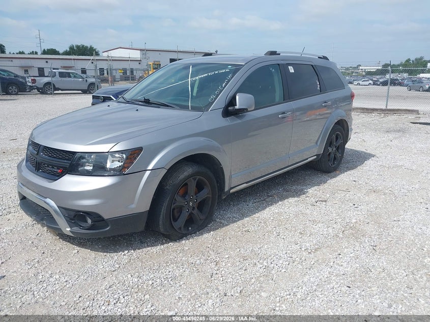 Vin: 3c4pddgg9jt220142, lot: 45988442, dodge journey crossroad awd 20182