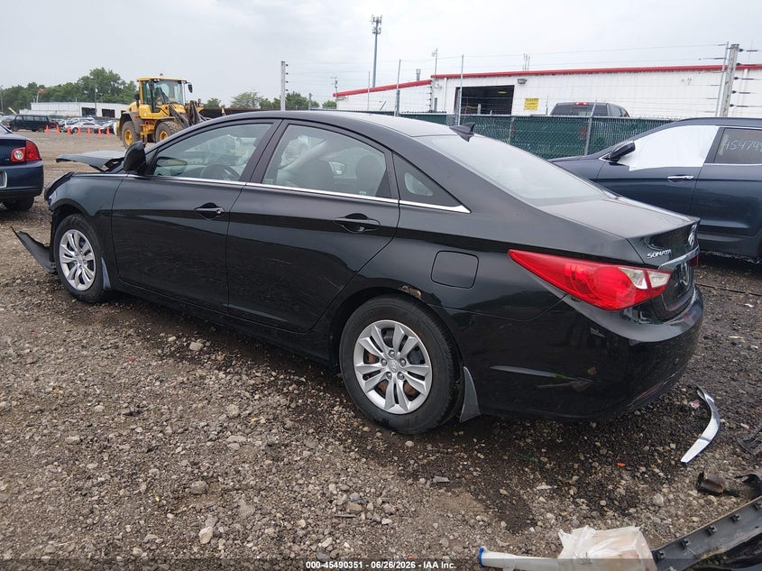 2012 HYUNDAI SONATA auction photo 3