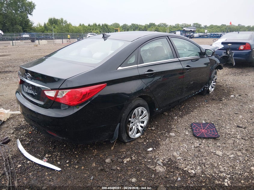 2012 HYUNDAI SONATA auction photo 4