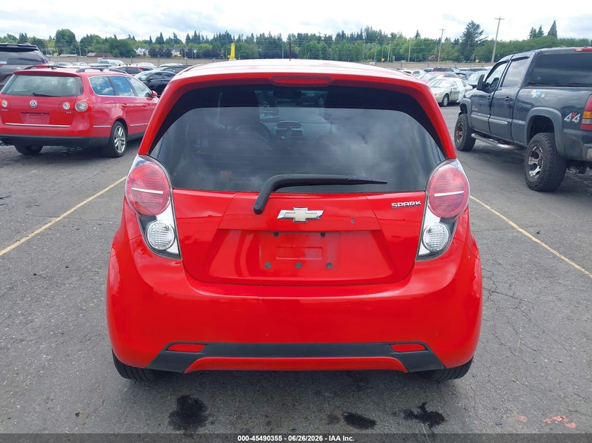 2014 Chevrolet Spark Ls Manual VIN: KL8CA6S91EC488995 Lot: 45490355