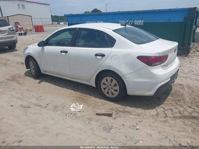 Vin: 3kpa24ab2je066838, lot: 45988571, kia rio lx 20183