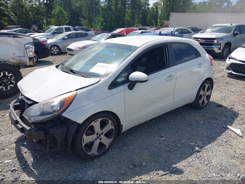 Vin: knadn5a34e6327706, lot: 45988608, kia rio sx 20142