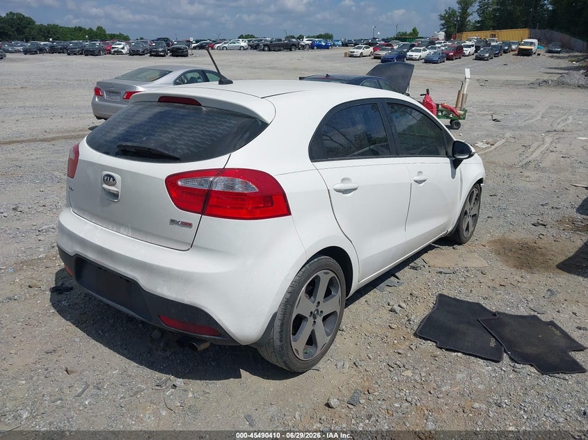 Vin: knadn5a34e6327706, lot: 45988608, kia rio sx 20144